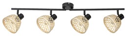 Svietidlo RATTAN - E14/4x max. 15W, IP20 - 3136