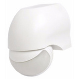 Pohybovy senzor 180°, IP44, - biely