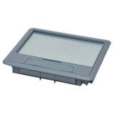 Kryt krabice pre LEGRAND podlahové krabice 12/18m