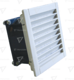 Vetrací ventilátor s filtrom, 150x150mm, IP54, 43/55 m3/h, 230V