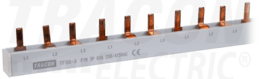 Prepojovacia lišta 3p, 63A, kolíková, 1m