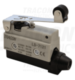 Spínač koncový TRACON s pákou a kladkou 1×CO, 2A/230V AC, 65mm, IP40