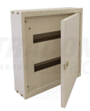 Rozvodnica nástenná 64 mod. biele dv.