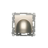 SIMON54 - káblový vývod, zlatý matný