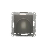 SIMON54 - káblový vývod, hnedý matný