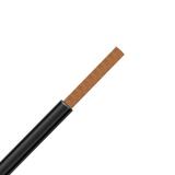 Vodič CYA/ H05V-K 1x1,0 - čierny