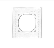 SIMON54 -zásuvka dátová RJ45, cat6, strieborná