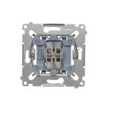 SIMON54 - Spínač žalúziový jednonásobný trojpolohový (1-0-2), 10A, prístroj