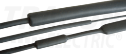 Teplom zmršt. trubičky 30/8mm, 3:1-4:1, s lep., čierne