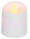 Sviečka Vianoce, LED, sada 4 ks, jednoduché svietenie, 3,8x5 cm