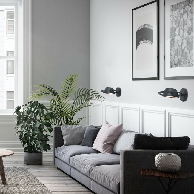 Svietidlo ODISS - 6W, 400lm, čierna, IP20 - 71048