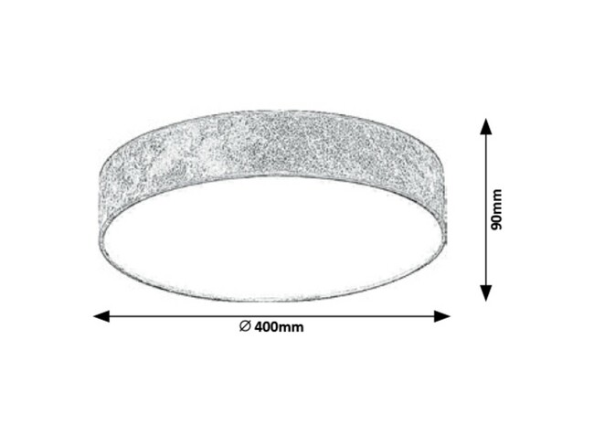 Svietidlo ARTEMIS - LED/24W (1950lm, 3000K), IP20 - 5683