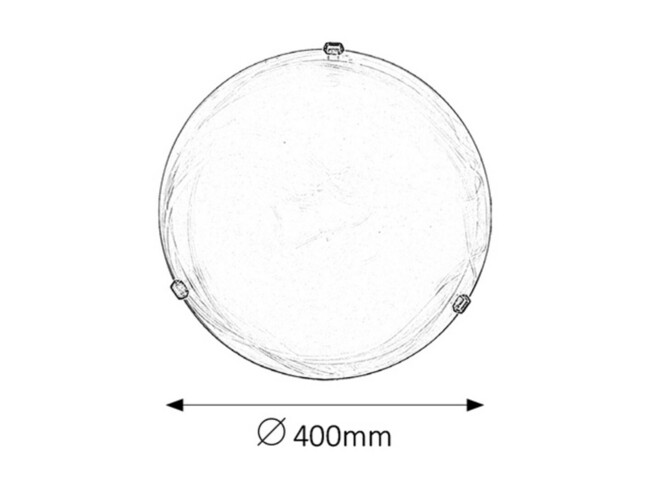 Svietidlo ALABASTRO - E27/2x max. 60W, IP20 - 3303