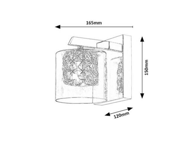 Svietidlo DUCHESS - G9, 40W, IP20 - 3113