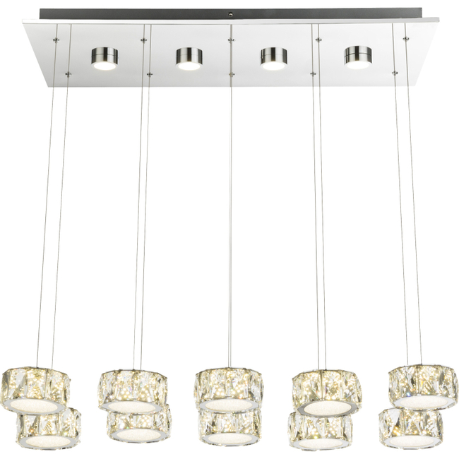 Závesné svietidlo AMUR - 48W, 5200/3700lm, IP20 - 49350-92H