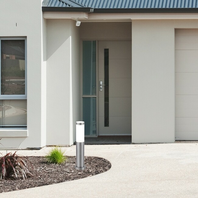 Svietidlo INOX TORCH - E27, 25W, IP44 - 8263