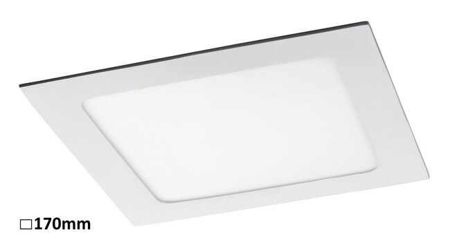 Svietidlo DOWNLIGHT - LED/12W, IP20 (štvorec, zapustené) - 5578