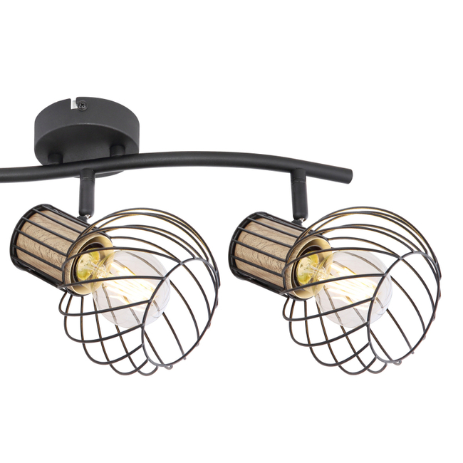 Stropné svietidlo LUISE - E27,IP20 - 54012-3DS