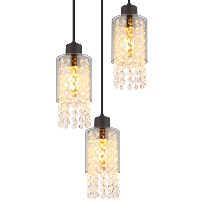 Závesné svietidlo BACKEY - 15W, E27, IP20 - 15799-3H