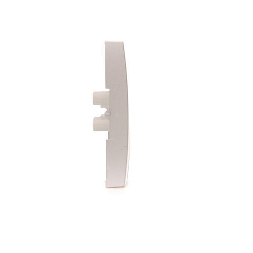 SIMON54 - kryt vypínača 2-tlačidlový (pre SW5M, SP2M), stieborný matný