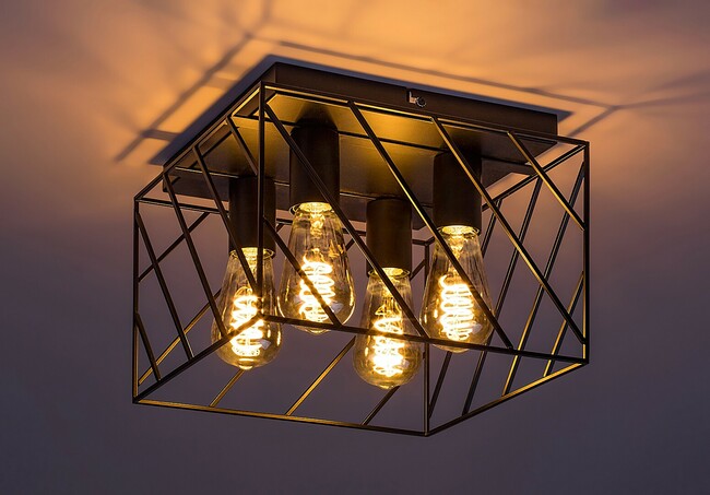 Svietidlo BOROO - E27 4x MAX 25W, IP20 - 71027