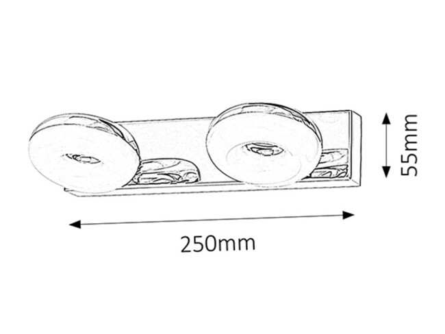 Svietidlo BEATA - LED/10W, IP44 - 5717
