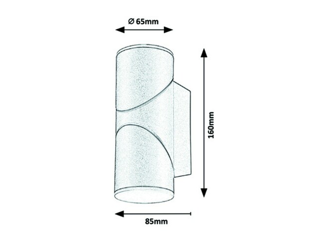 Svietidlo BELFAST - LED 12,9W, 620lm, IP65 - 7904