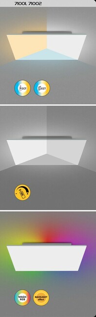 Svietidlo FARAMIR - 24W, 1880lm, IP20 - 71002