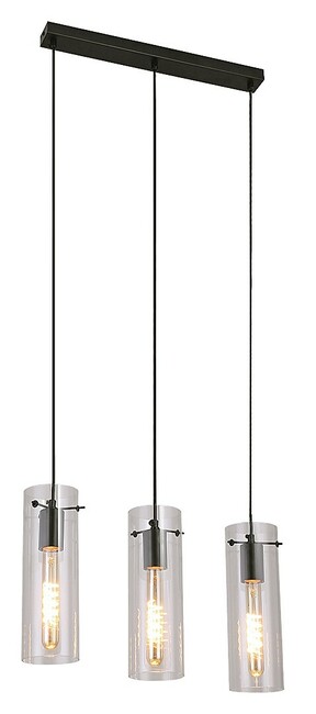 Závesné svietidlo ACANTHA - E27/3x max.40W, IP20 - 5259