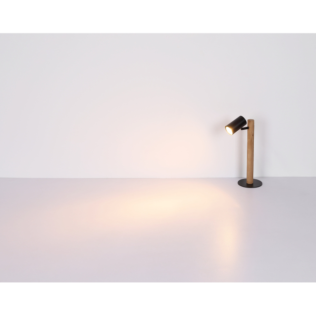 Nástenné svietidlo HERTI- GU10, IP20, tmavohnedá - 57913-1