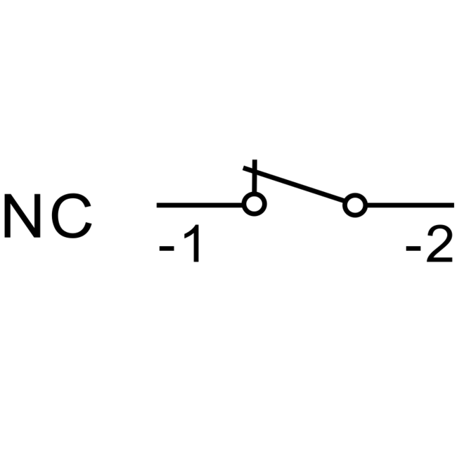 Kontaktný blok k sérii NYG(K)3, NC