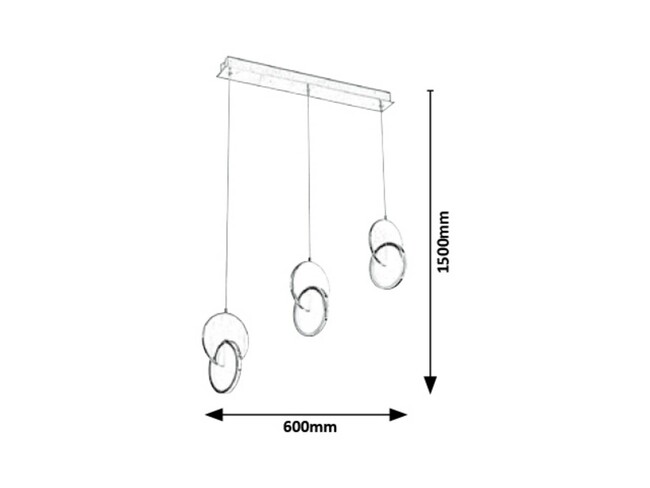 Svietidlo ASSANA - LED 22W, 230V, 50Hz, IP20 - 5670