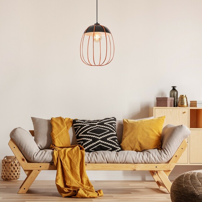 Závesné svietidlo SVENS - E27/1x max. 60W, IP20 - 72034