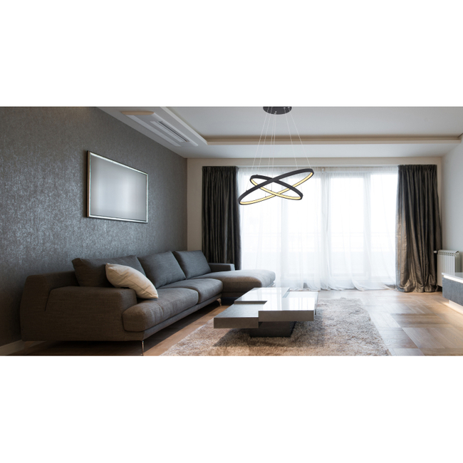 Závesné svietidlo RALPH - 42W,2300/1300lm, IP20 - 67192-42B