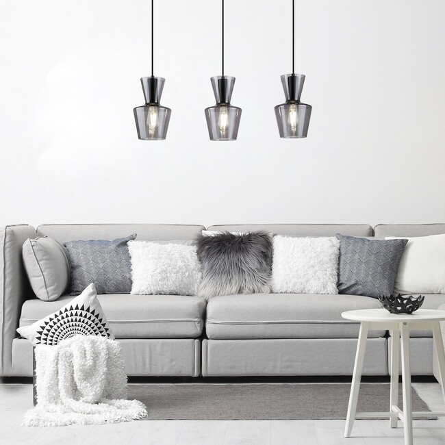 Závesné svietidlo ABRA - E27/3x max. 60W, IP20 - 72163