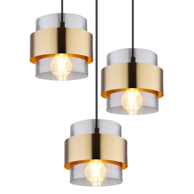 Závesné svietidlo MILLEY - 60W,E27,IP20 - 15560-8H