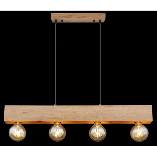 Závesné svietidlo ERNA - 60W,E27,IP20 - 15655-4H