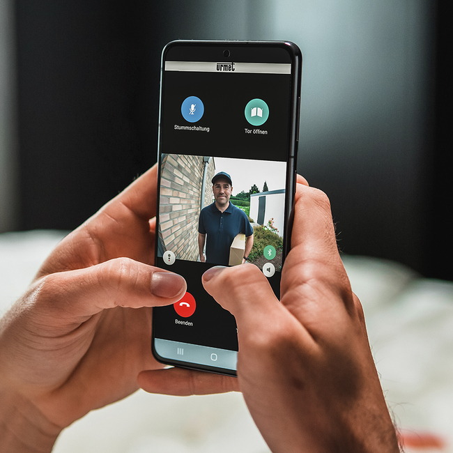 URMET - Vstupný panel Vidoora s kamerou 120°, WiFi, antracit, IP55, IK07