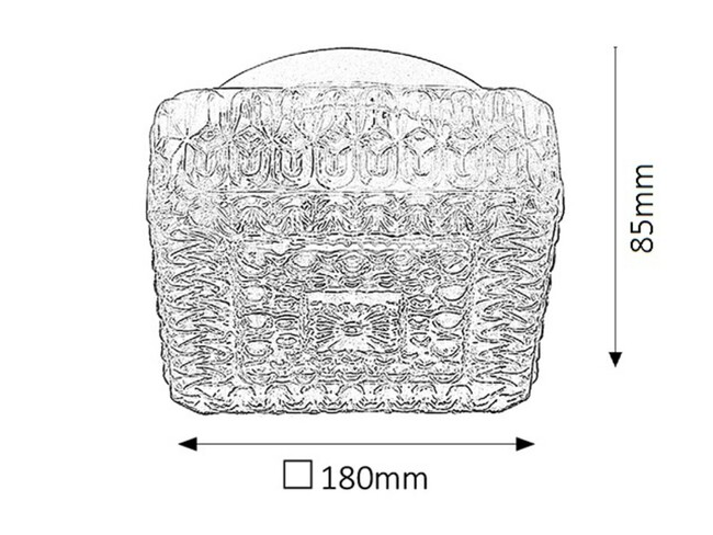 Svietidlo GRACE - E27/ 1x MAX 60W, IP20 - 2436