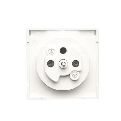 SIMON55 - kryt zásuvky IP44 , biely matný