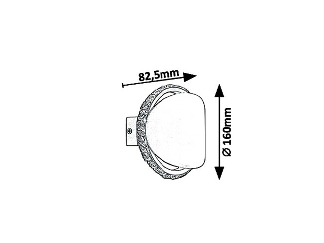 Svietidlo CAPRIANA - 6W, 230V, 50Hz, IP20 - 5049