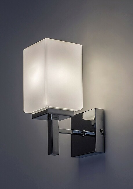 Svietidlo ZENKAI - E14 1X MAX 10W, chrómová, IP44 - 71059