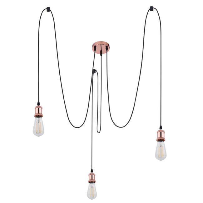 Závesné svietidlo OLIVER - kov, E27, IP20 - A32-3