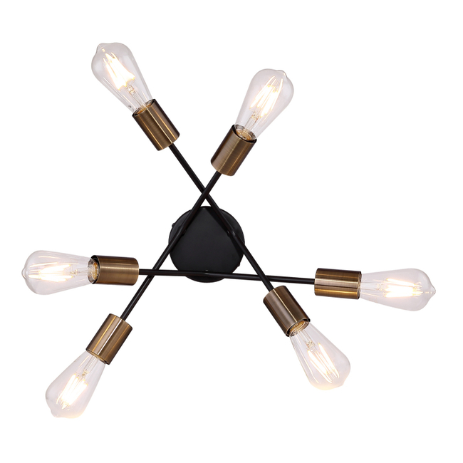 Stropné svietidlo SARINI - E27,IP20 - 54003-6D