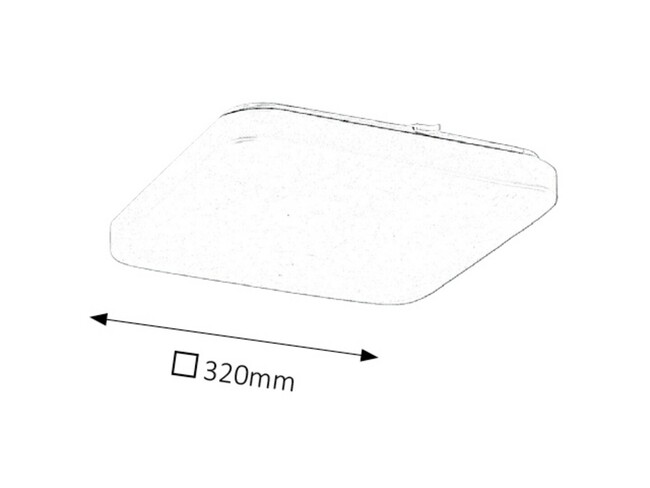 Svietidlo ROB - LED/32W, IP20 - 2287