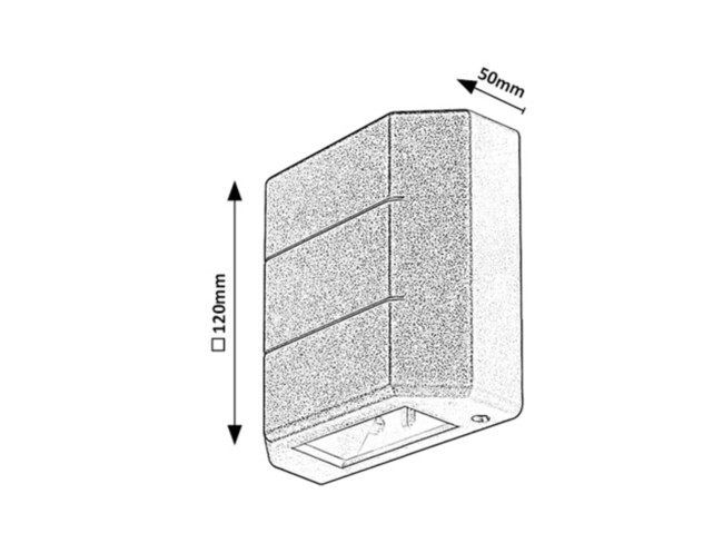 Svietidlo LIPPA - LED/6W, IP54 - 7319