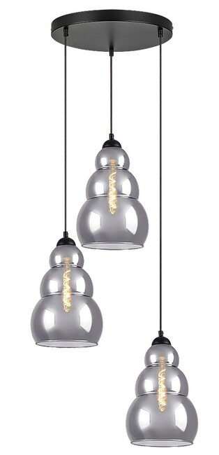 Závesné svietidlo SALVATORE - E27/3x max. 40W, IP20 - 72213