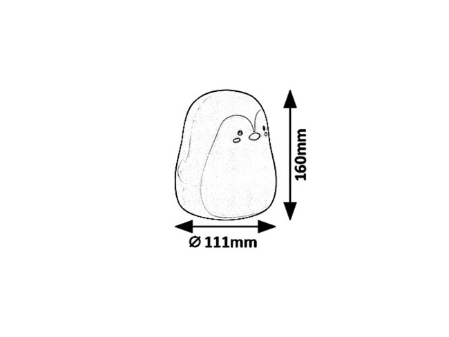 Svietidlo BALOO - RGB LED/0,4W, IP20 - 5410