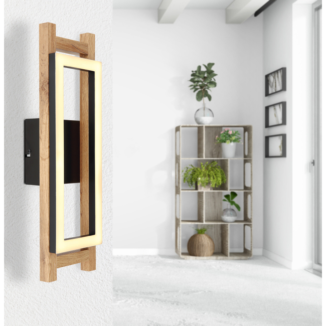 Nástenné svietidlo ILLA - 10W, 1050/400lm, IP20 - 67266W