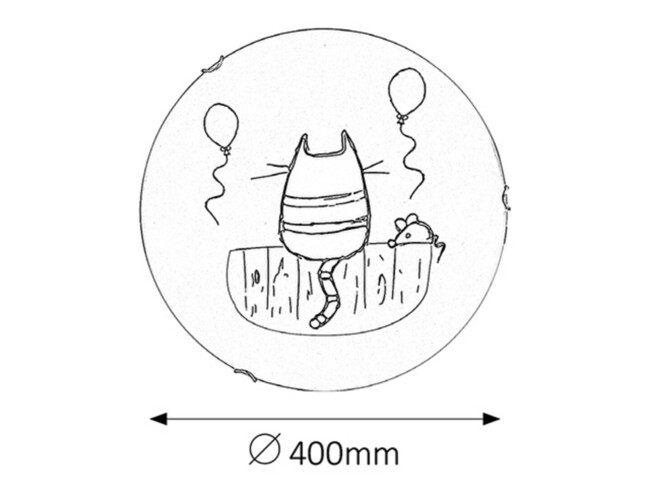 Svietidlo CATHY - E14/7W, IP20 - 4570